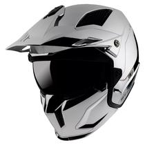 Capacete MT Helmets Streetfighter Chromed A2 - Fechado - Tamanho XL - Silver