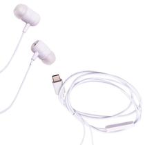 Fone de Ouvido com Fio Luo LU-A05 Type-C / USB-C - Branco