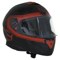 Capacete MT Helmets FF102SV Thunder 3 SV Beta Gloss - Fechado - Tamanho s - com Oculos Interno - Preto e Vermelho