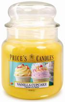 Vela Aromatica Price's Candles Vanilla Cupcake - 411G