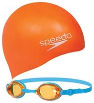 Oculos de Natacao Speedo Swim Set 8-09302B996 - Laranja