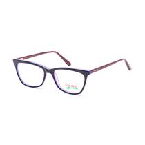 Armacao para Oculos de Grau Visard CO5865 Col.06 Tam. 54-17-140MM - Azul/Roxo
