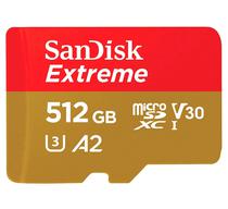 Cartao de Memoria Micro SD Sandisk Extreme 512GB 190MBS - SDSQXAV-512G-GN6MA