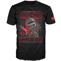 Camiseta Funko Pop Tees Star Wars: Kylo Ren Poster - Tamanho G