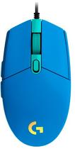 Mouse Gaming Logitech G203 com Fio 910-005795 - Azul