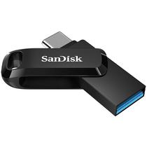 Pen Drive de 64GB Sandisk Ultra Dual Drive SDDDC3-064G-G46 USB-C - Preto