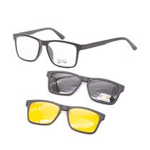 Armacao para Oculos de Grau Clip-On Visard TR2202 C2 Tam. 54-18-138MM - Preto