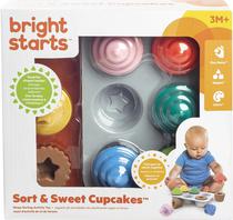 Brinquedo Bright Starts Sort & Sweet Cupcakes 12499