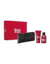 Kit Perf DSQUARED2 Red Wood Gift ,B&s Gel 100ML + Edt F 100ML