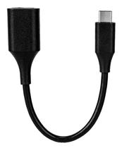 Ant_Cabo HLD USB Type-C A USB 3.0 Femea 20 CM Preto