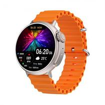 Relogio Smartwatch Microwear Ultra 9 Pro Titanium Orange