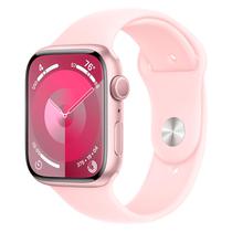 Apple Watch Series 9 MR943LL/A Caixa Aluminio 41MM Rosa - Esportiva Rosa M/L (Caixa Danificada)