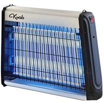 Mata Insetos Eletrico Krab KBMIE100 10W/ 220V/ Uv/ 2 Tubos - Branco/ Preto
