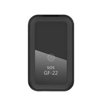Mini GPS Localizador / Rastreador Em Tempo Real GF-22 Portatil GSM 3G/4G com Imagem Satelite - Preto