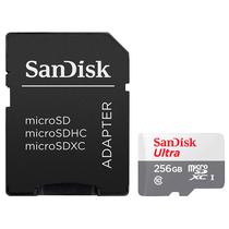 Cartao de Memoria Micro SD Sandisk Ultra 256GB Class 10 - SDSQUNR-256G-GN6TA