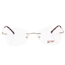 Armacao para Oculos de Grau RX Visard Mod.7029 54-18-140 Col.01 - Marrom/Dourado