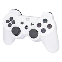 Controle para Console Playgame Doubleshock PS3 - Bluetooth - para Playstation 3 - Branco