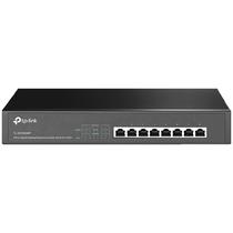 Switch TP-Link TL-SG1008MP com 8 Portas Ethernet de 10/100/1000 MBPS - Preto