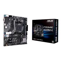 Placa Mãe Asus Prime A520M-K Socket AM4 Chipset AMD A520 DDR4 Micro ATX