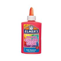 Pegamento Liquido Elmer's Washable Color Glue 2022905 Rosa Opaco 147ML