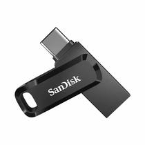 Pendrive Sandisk Dual Drive Go 64 GB - Preto