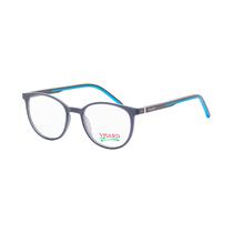 Armacao para Oculos de Grau Visard MZ10-17 C.07Y Tam. 48-19-140MM - Azul/Preto