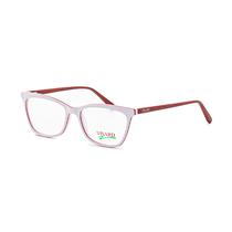 Armacao para Oculos de Grau Visard CO5865 Col.01 Tam. 54-17-140 - Branco/Vermelho
