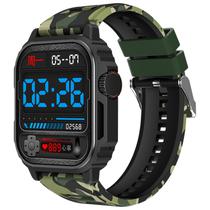 Smartwatch Blulory SV Watch - Bluetooth - Pulseira Extra - Camuflagem e Preto