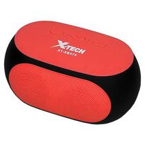 X-Tech Speaker XT-SB575 BT/FM/USB/TF Vermelho