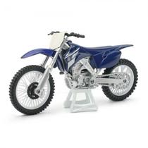 Moto New Ray Yamaha YZ 450F Escala 1/18 - Azul