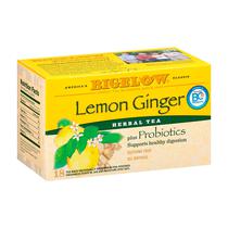 Te Bigelow Lemon Ginger Probiotics 18 Bag