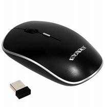 Mouse Optico Sem Fio Satellite A-72G USB 1600 Dpi - Preto
