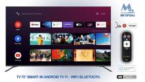 TV 75 Mtek MK75FSAU 4K Smart Android BT/WF/3XHDMI