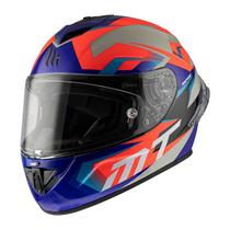 Capacete MT Helmets Rapide Pro Fugaz 15 - Fechado - Tamanho XXL - Vermelho