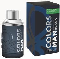 Perfume Benetton Colors Man Black Edt 100ML - Masculino