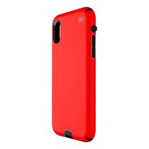 Case Speck Presidio Sport Series Fits para iPhone XS Max - Matte Red/Black