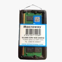 Memoria para Notebook DDR4 16GB 3200 Macroway