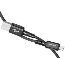 Cable Acefast C1-02 USB-A p/Lightning 1.2M Negro