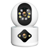 Camera de Seguranca Smart Icsee IPD-01 Dual Camera 4MP Wifi - Branco