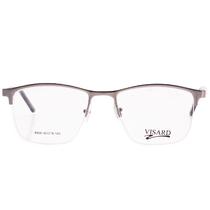 Armacao para Oculos de Grau RX Visard 8859 56-18-142 - Prata/Azul Marinho