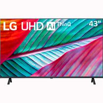 Smart TV LED LG UR7800 (2023) 43" 4K Ultra HD Bluetooth/USB/Wi-Fi Bivolt - 43UR7800PSB.Awh