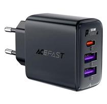 Carregador Acefast A57 35W USB-A USB-C - Preto