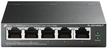 Hub Switch TP-Link TL-SG1005LP de 5 Portas A 10/100 MBPS com Poe+ de 4 Portas