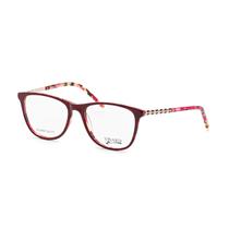 Armacao para Oculos de Grau Visard B1298Z C5 Tam. 52-14-140MM - Vermelho/Rosa
