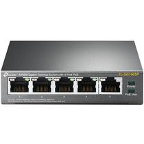 Switch Ethernet TP-Link TL-SG1005P 5 Portas 10/100/1000MBPS Poe