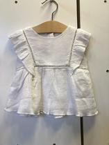 Chicco Fashion Blusita Tela +9M Blanco
