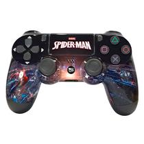 Controle para Console Play Game Dualshock - Bluetooth - para Playstation 4 - Spider Man City - Sem Caixa
