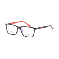 Armacao para Oculos de Grau Visard 9153 C-3 Tam. 54-18-143MM - Preto/Vermelho