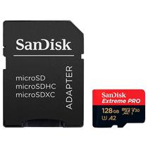 Cartao Microsd 128GB Sandisk Extreme Pro 200/90MBS