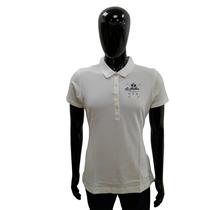 Camiseta La Martina Polo Feminina Eq.JWP601 03 Branco